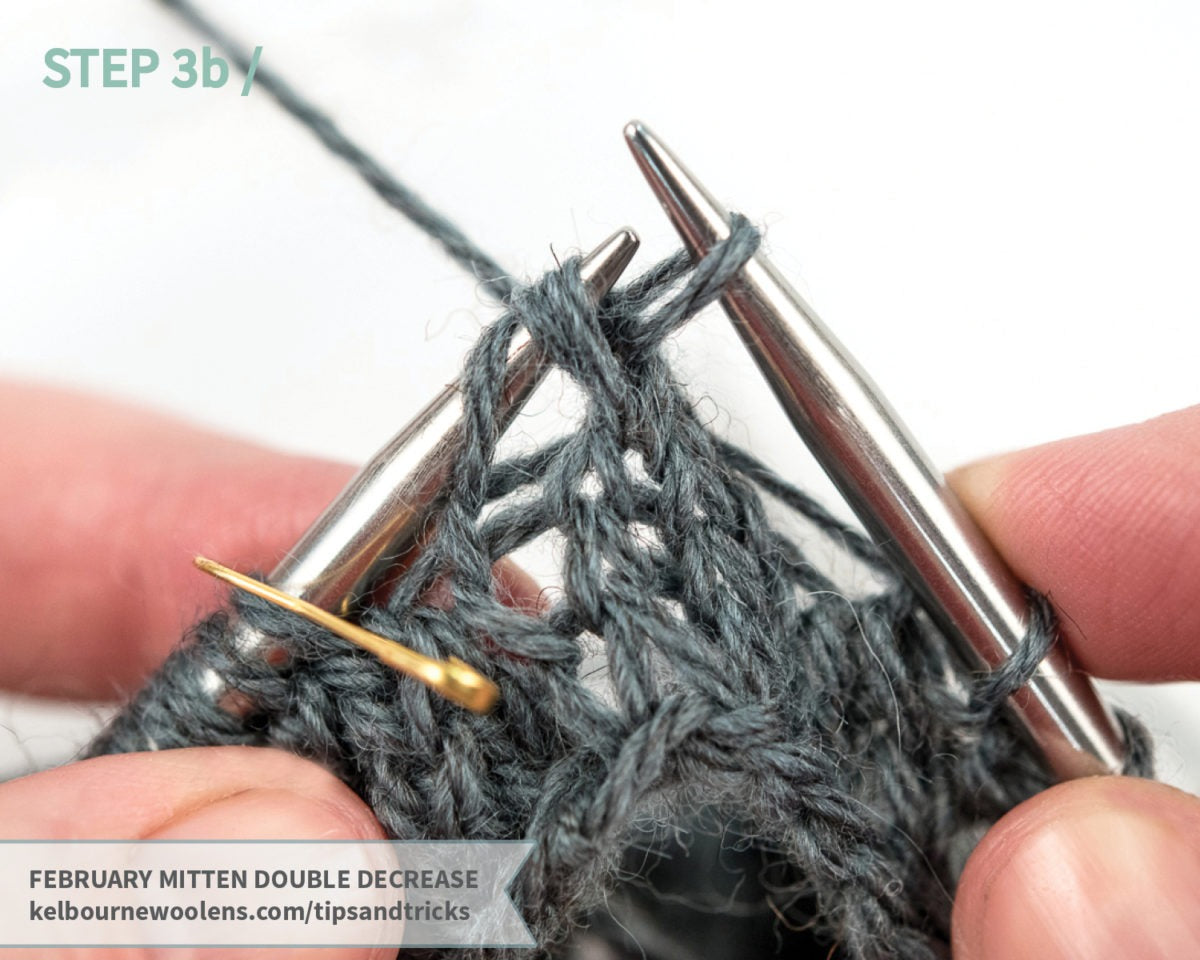 Double Decreases Across Repeats Kelbourne Woolens