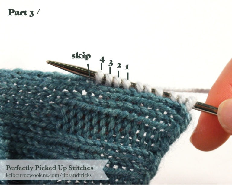 Perfectly Picked Up Stitches – Kelbourne Woolens