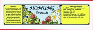 Etikett - Svensk honung