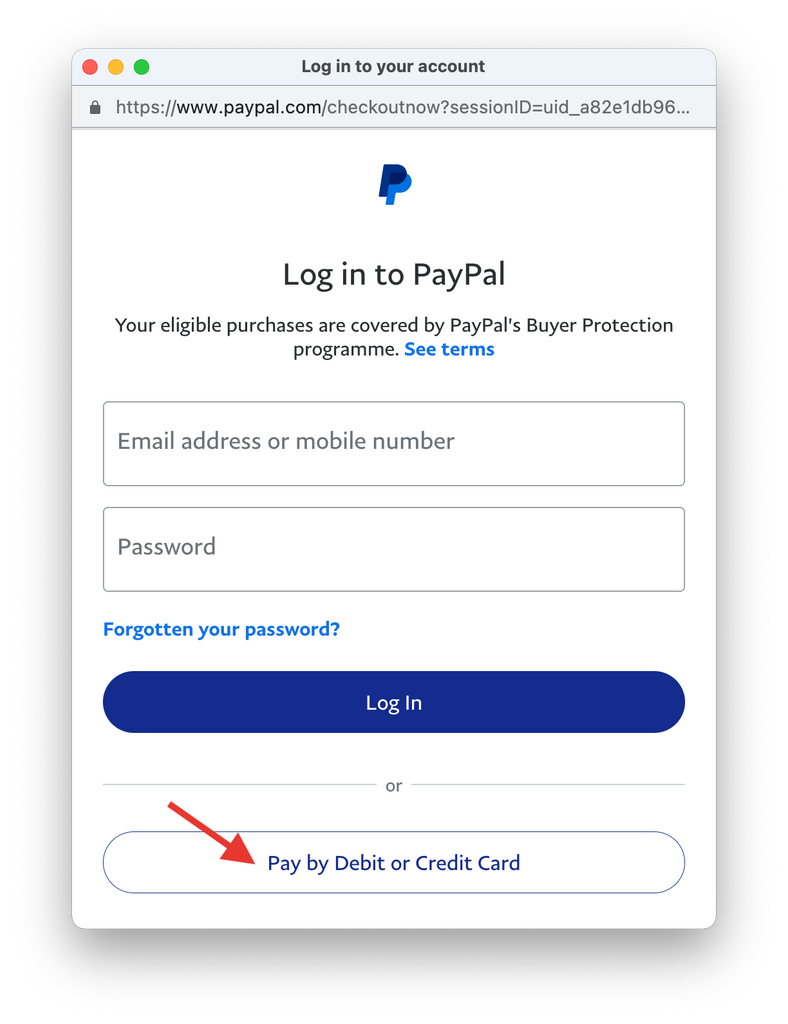Mailmate Christmas Project PayPal Guest Checkout