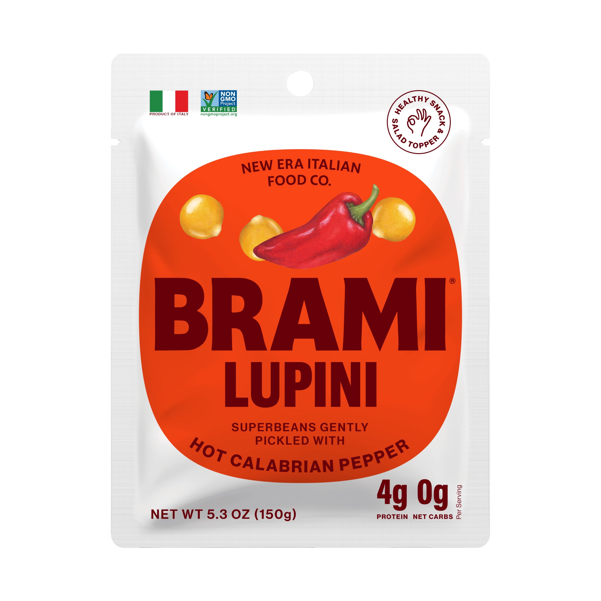 [WS] Hot Calabrian Pepper - BRAMI Snacks product image