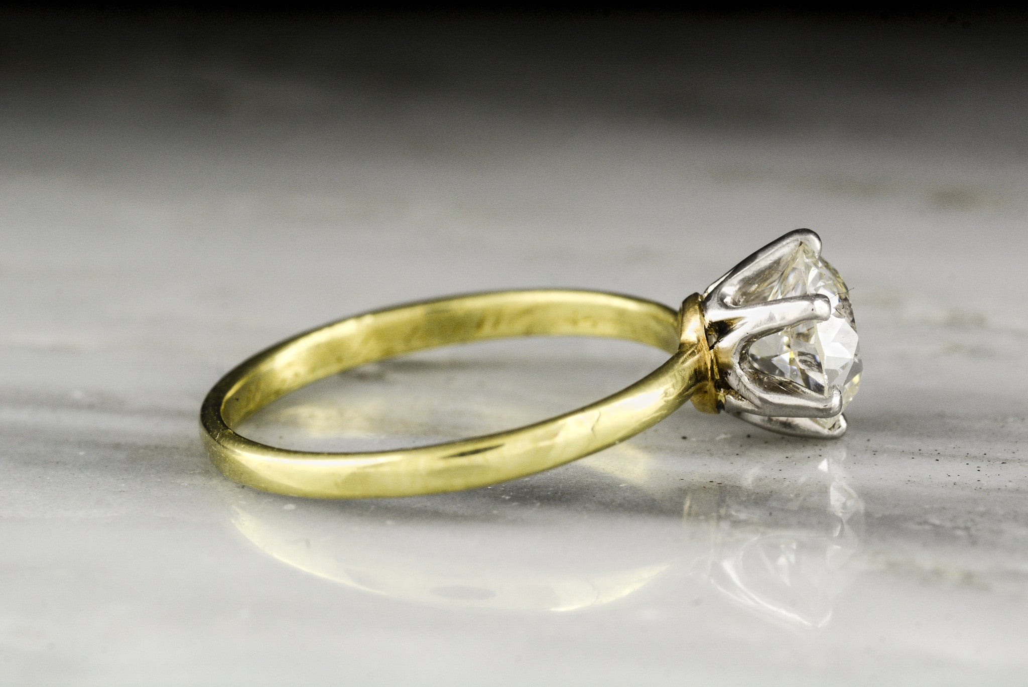 vintage tiffany solitaire engagement ring