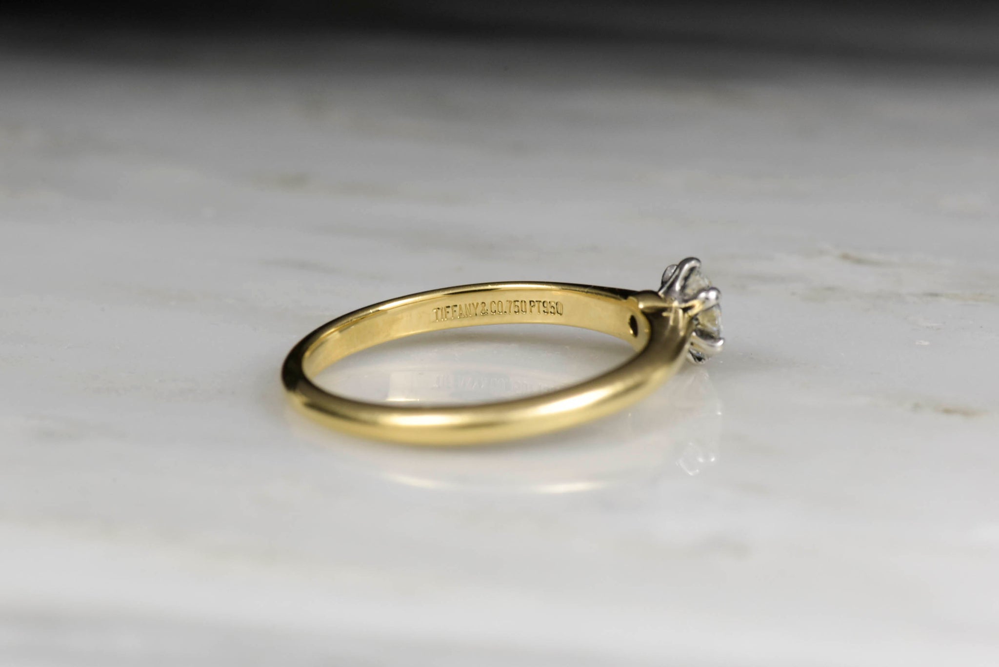 Vintage Tiffany & Co. Solitaire Engagement Ring - Pebble & Polish