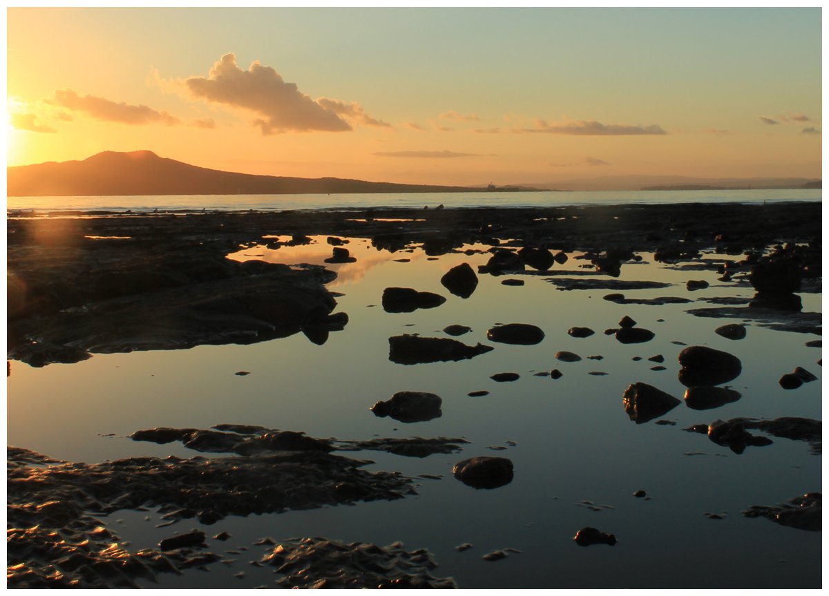 Milford Beach at Sunrise