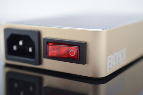 BOSS Titanium Micro E-Nail Back Button Power On/Off