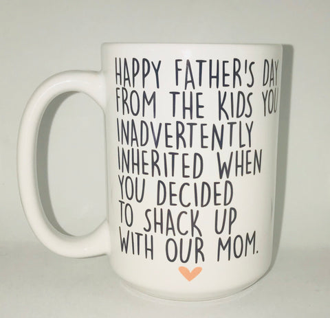 Step Dad- Happy Father's Day Coffee Mug 