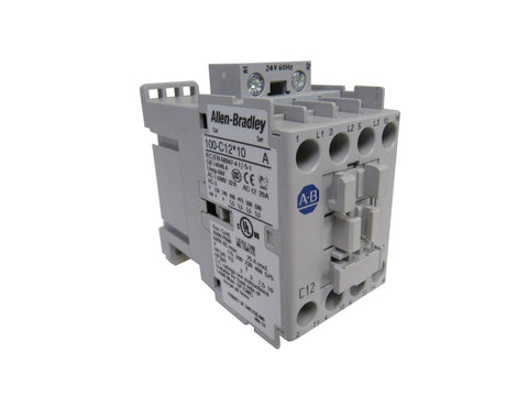 ALLEN BRADLEY 100-C30D10 CONTACTOR, 30 AMP, 3-POLE, 120 V 