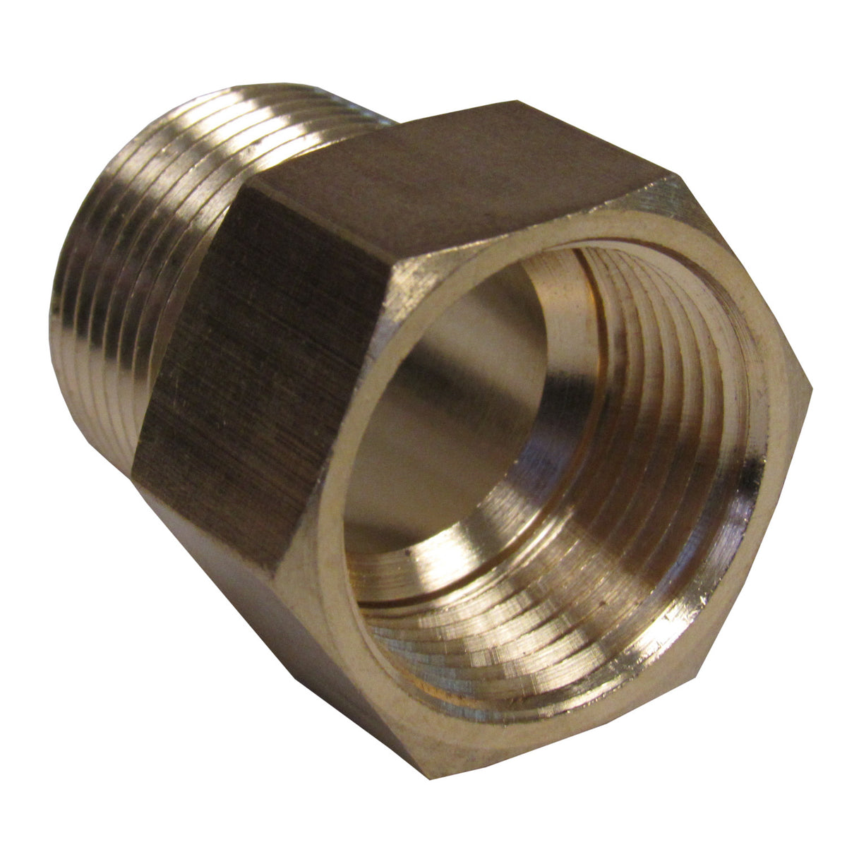 3 4 Mnpt X 3 4 Bspp Female Brass Adapter Npt X Bspp