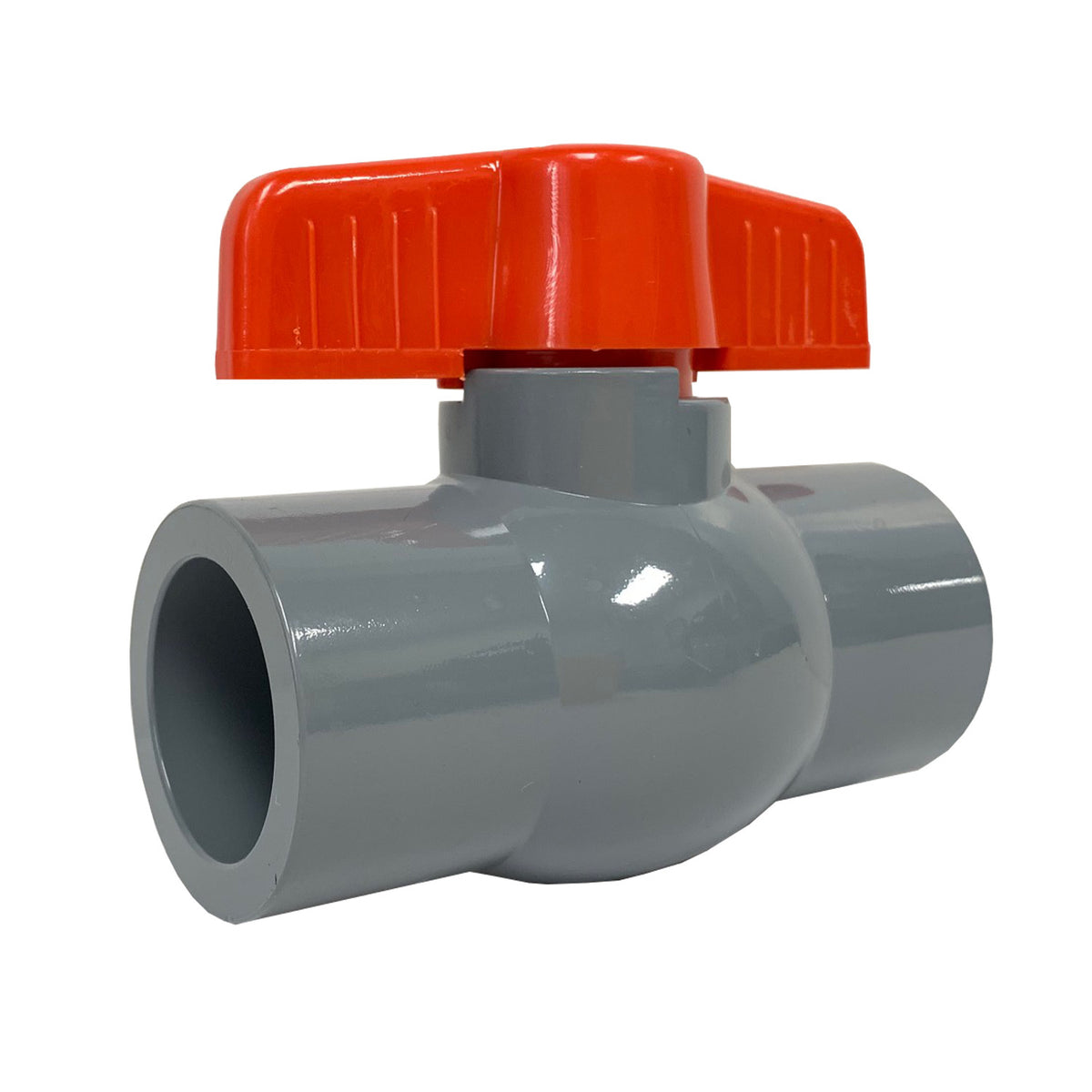 2 Inch Schedule 80 CPVC Compact Ball Valve, Socket Connect