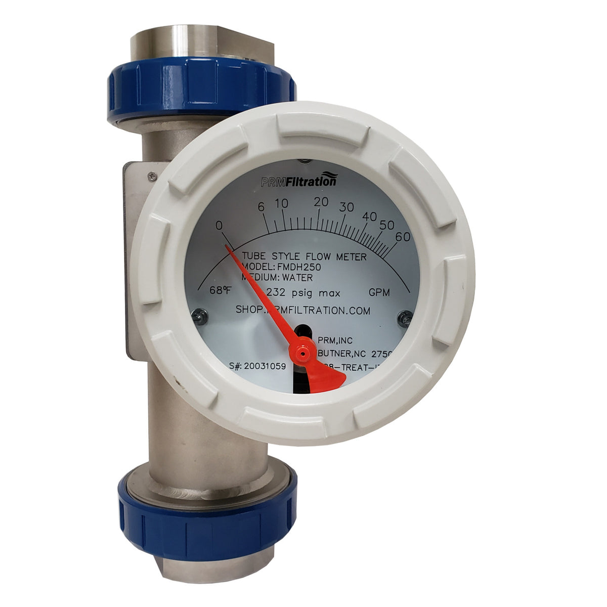 inline air flow meter