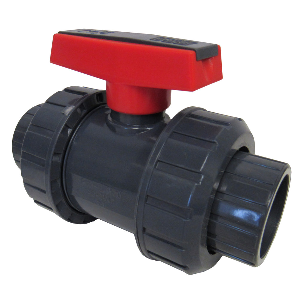 pvc union valve