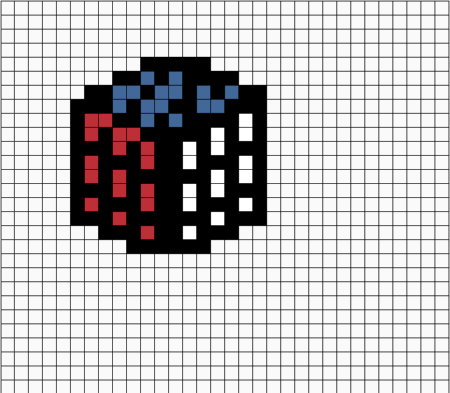 Rubix Cube Pixel Art