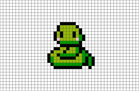 Pixel snake – BRIK