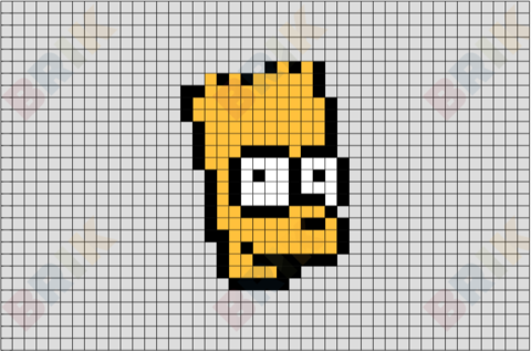 Bart Pixel Art – BRIK