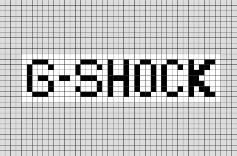 G-Shock Pixel Art – BRIK