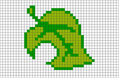 animal crossing leaf pixel art brik how to make your own graph paper in excel