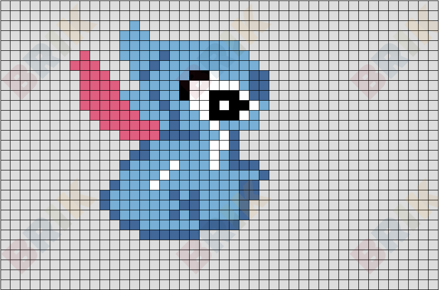 Cool Stitch Dessin Pixel Art Disney - Adventures of Misskelly