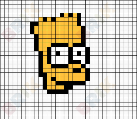 Pixel Bart Simpson – BRIK