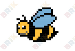 Bee Pixel Art – BRIK