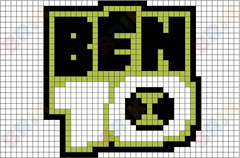 Ben 10 Pixel Art – BRIK