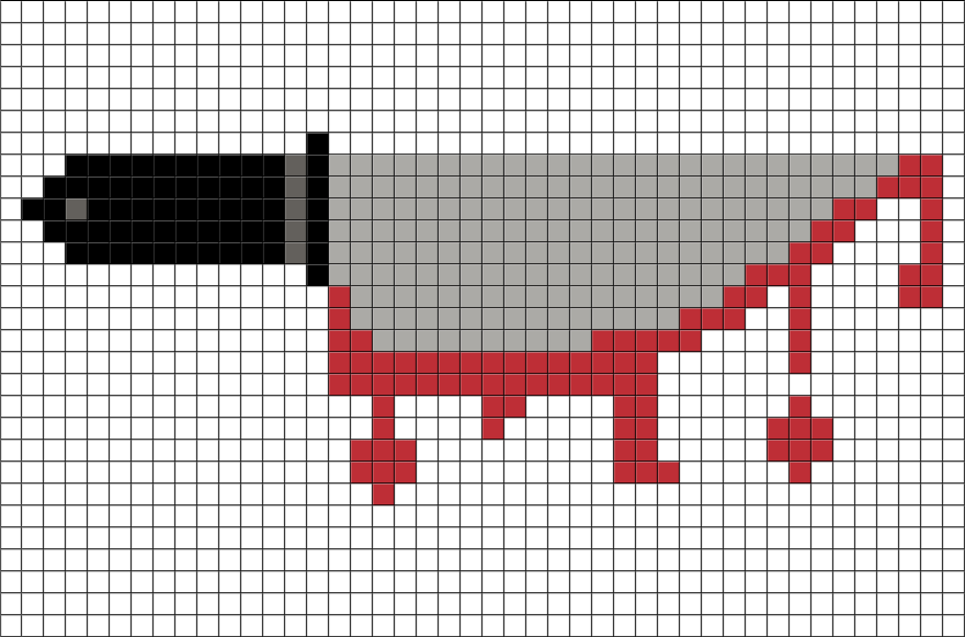 Bloody Knife Pixel Art – BRIK