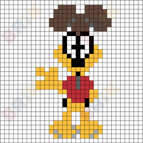 Odie Pixel Art – BRIK