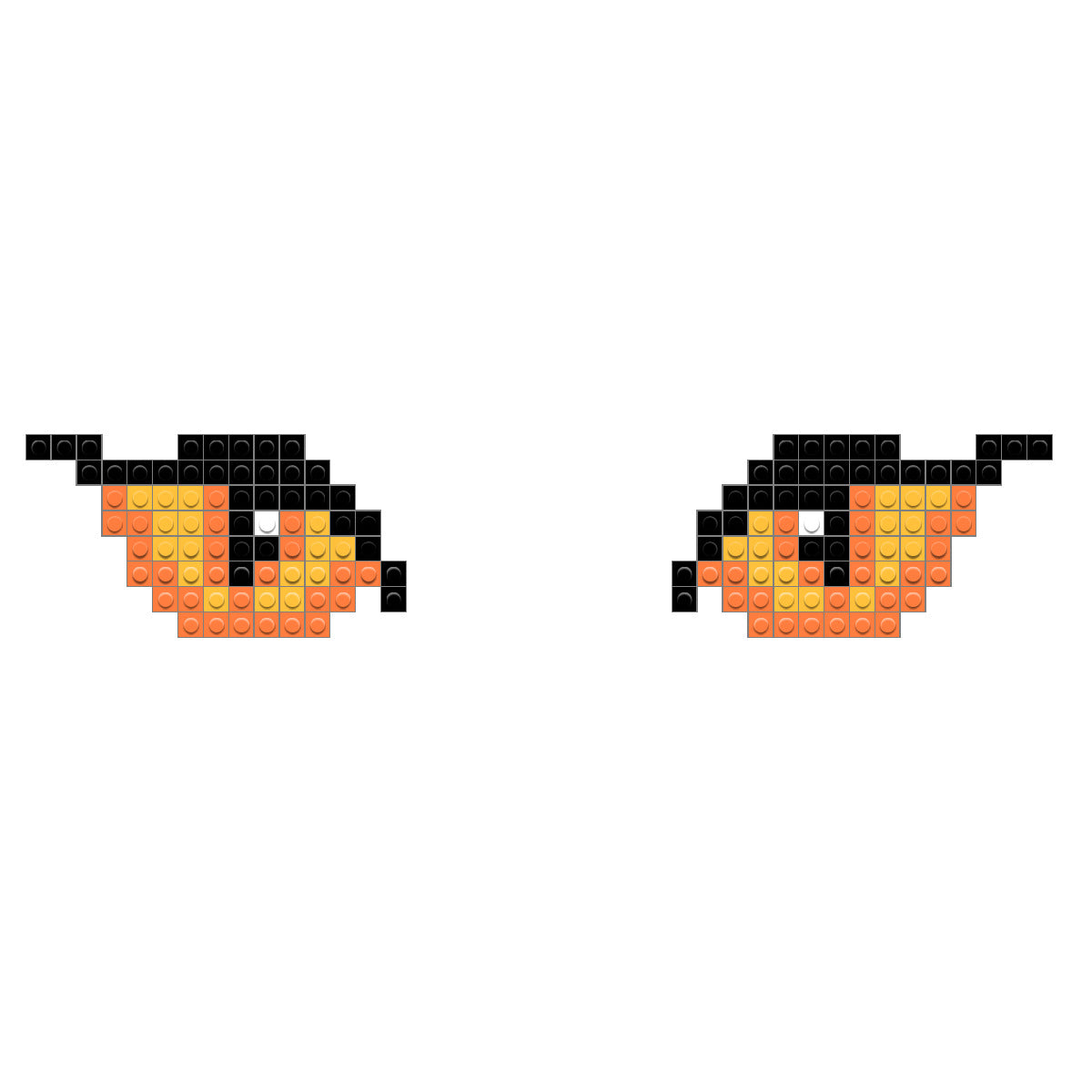 Пиксель арт кошачий глаз