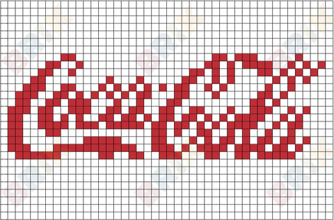 Coca-Cola Pixel Art – BRIK