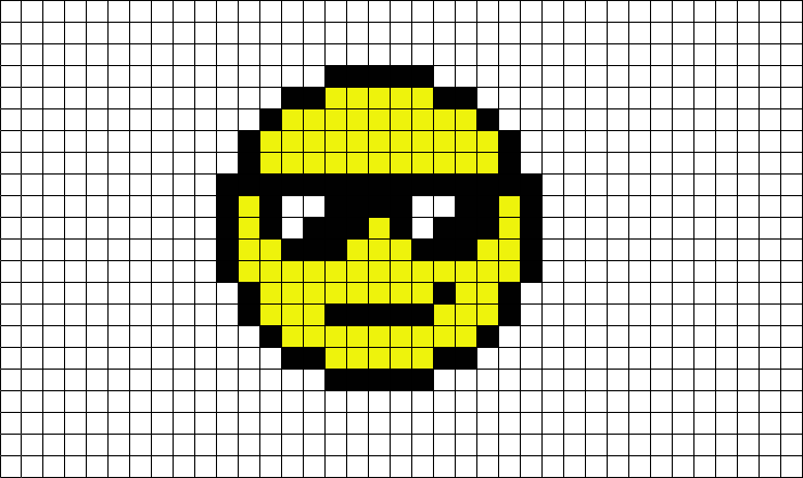 Cool Emoji Pixel Art – BRIK