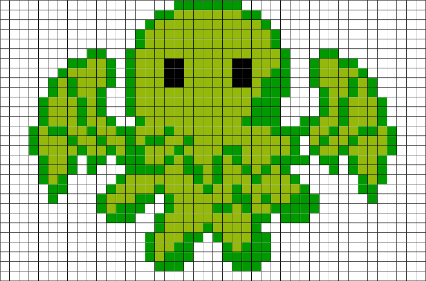 Cthulhu Pixel Art – BRIK