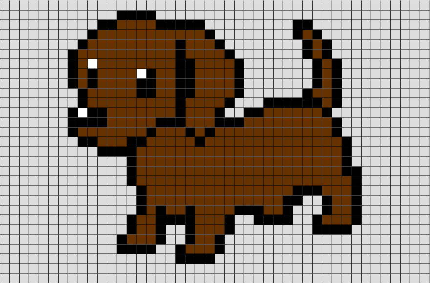 Dog Pixel Art – BRIK