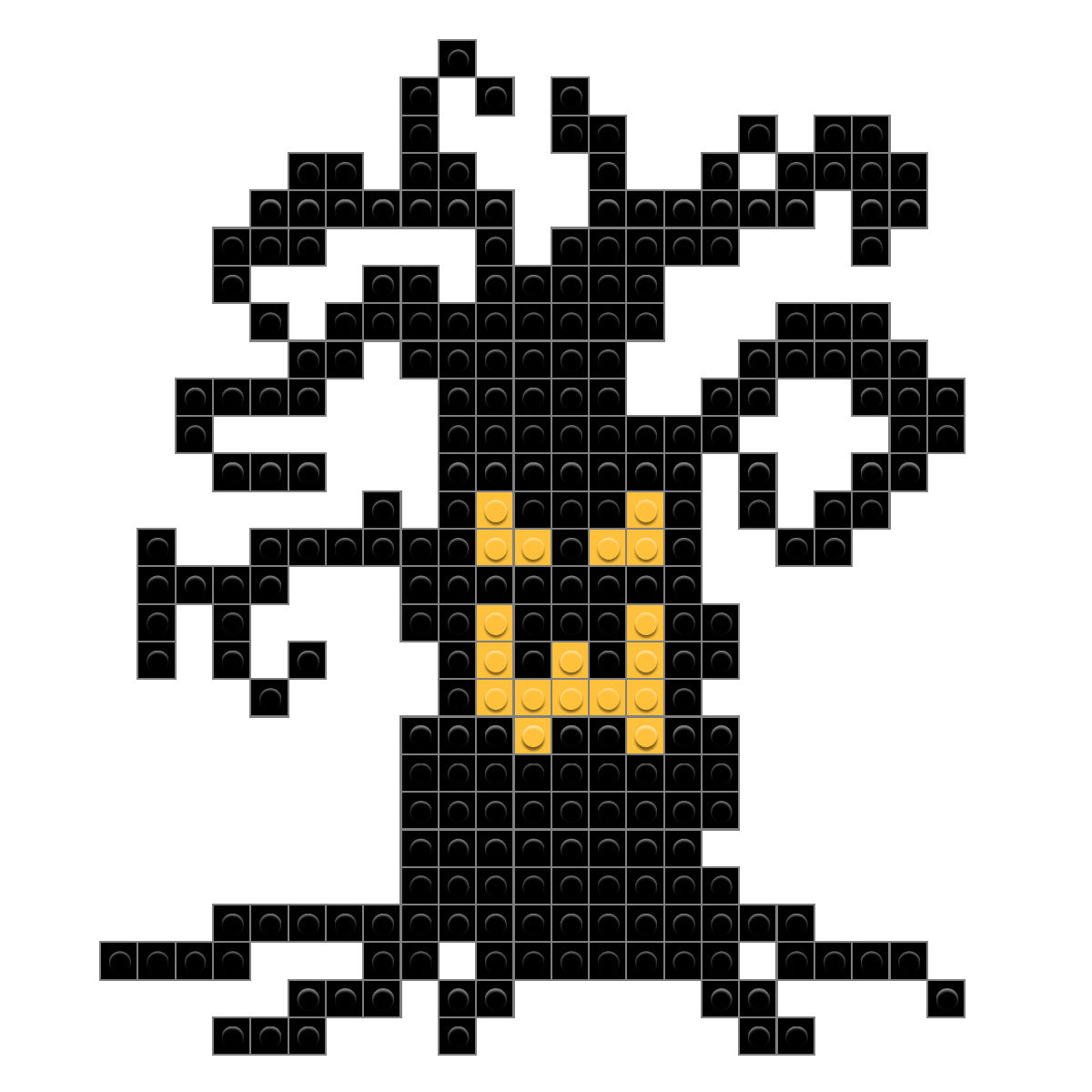 Пиксельная Хэллоуинская версия симс