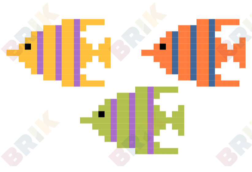Fish Pixel Art – BRIK