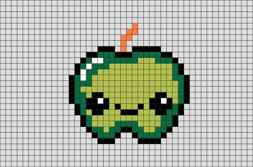 pixel apple kawaii fruit patterns minecraft pixelart template templates stitch leaf perler bead pattern nourriture healthy drawing cross brik dessin