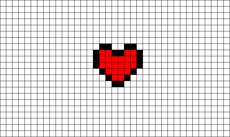 Heart Pixel Art – BRIK
