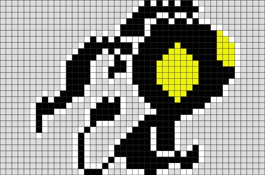 Kingdom Hearts Heartless Pixel Art – BRIK