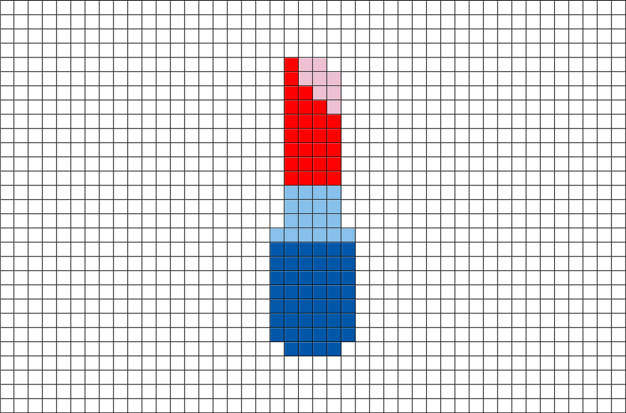 Lipstick Pixel Art – BRIK