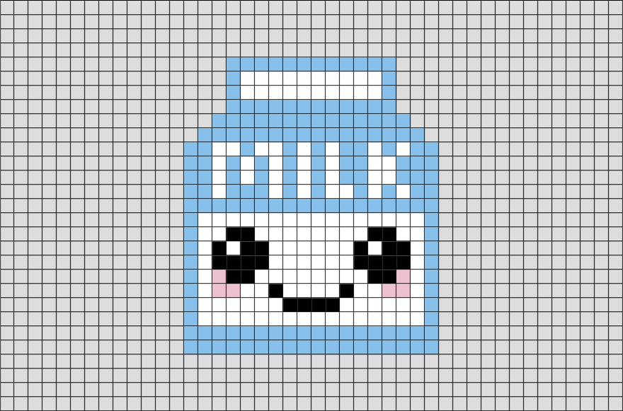Milk Pixel Art – BRIK