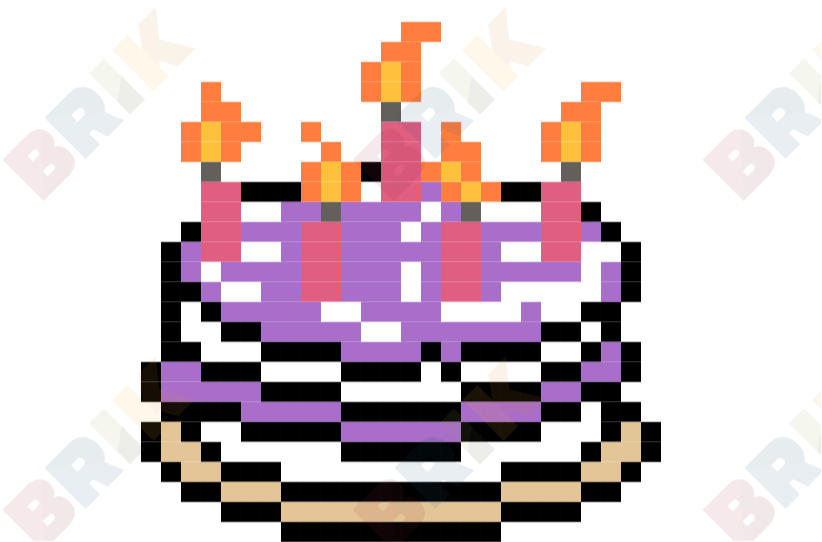 Kawaii Food Cake Pixelated Cute Foodkawaii - Pixel Strawberry Cake Png,  Transparent Png , Transparent Png Image - PNGitem