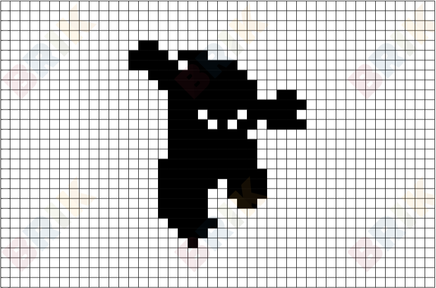 Ninja Pixel Art – BRIK