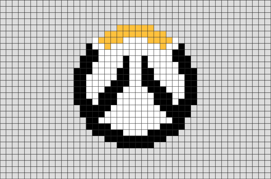 Overwatch Logo Pixel Art – BRIK