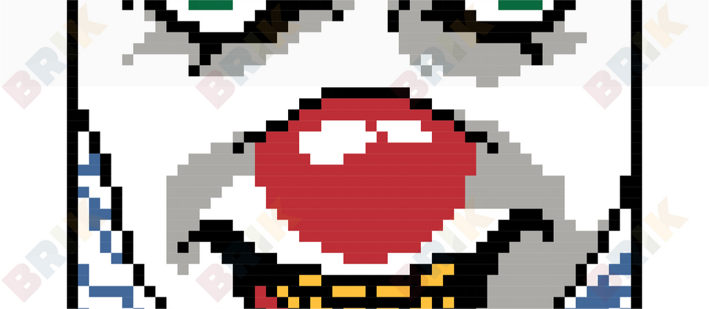 Pennywise Pixel Art – BRIK