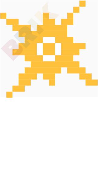 Pokemon Sun Pixel Art Brik