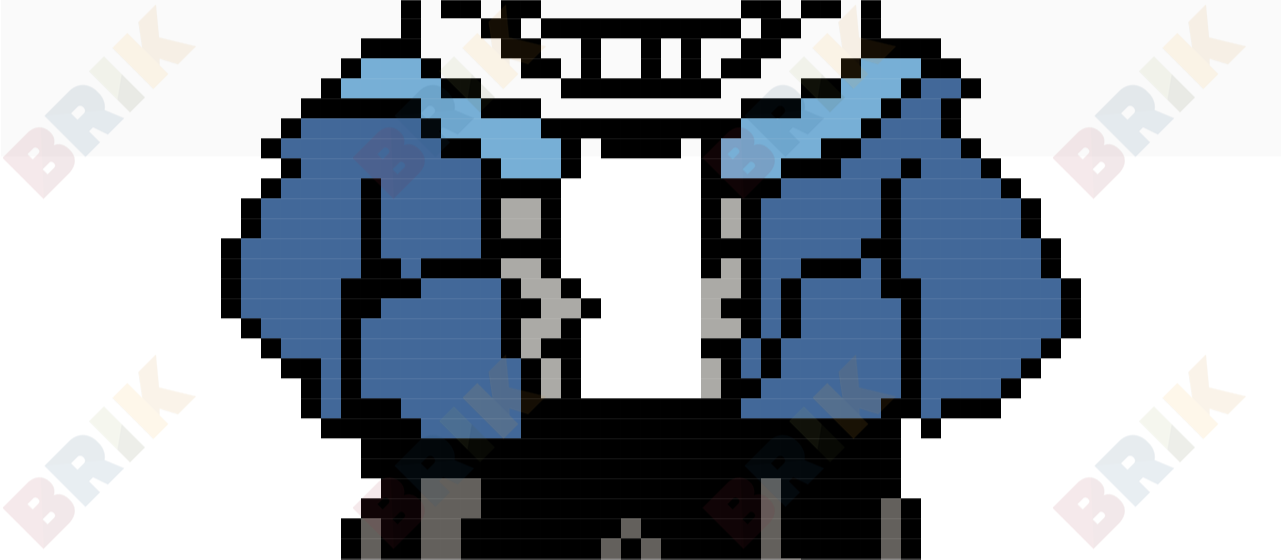 Sans au s pixel art