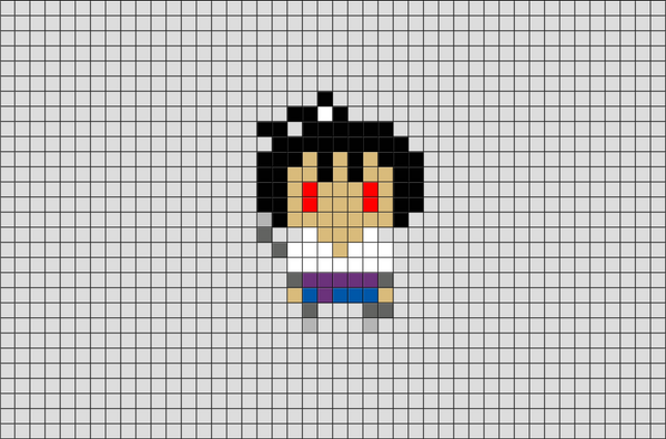 Pixel Art Sasuke Uchiha Facile Pixel Art Sasuke Uchiha Facile Pixel Images 5468