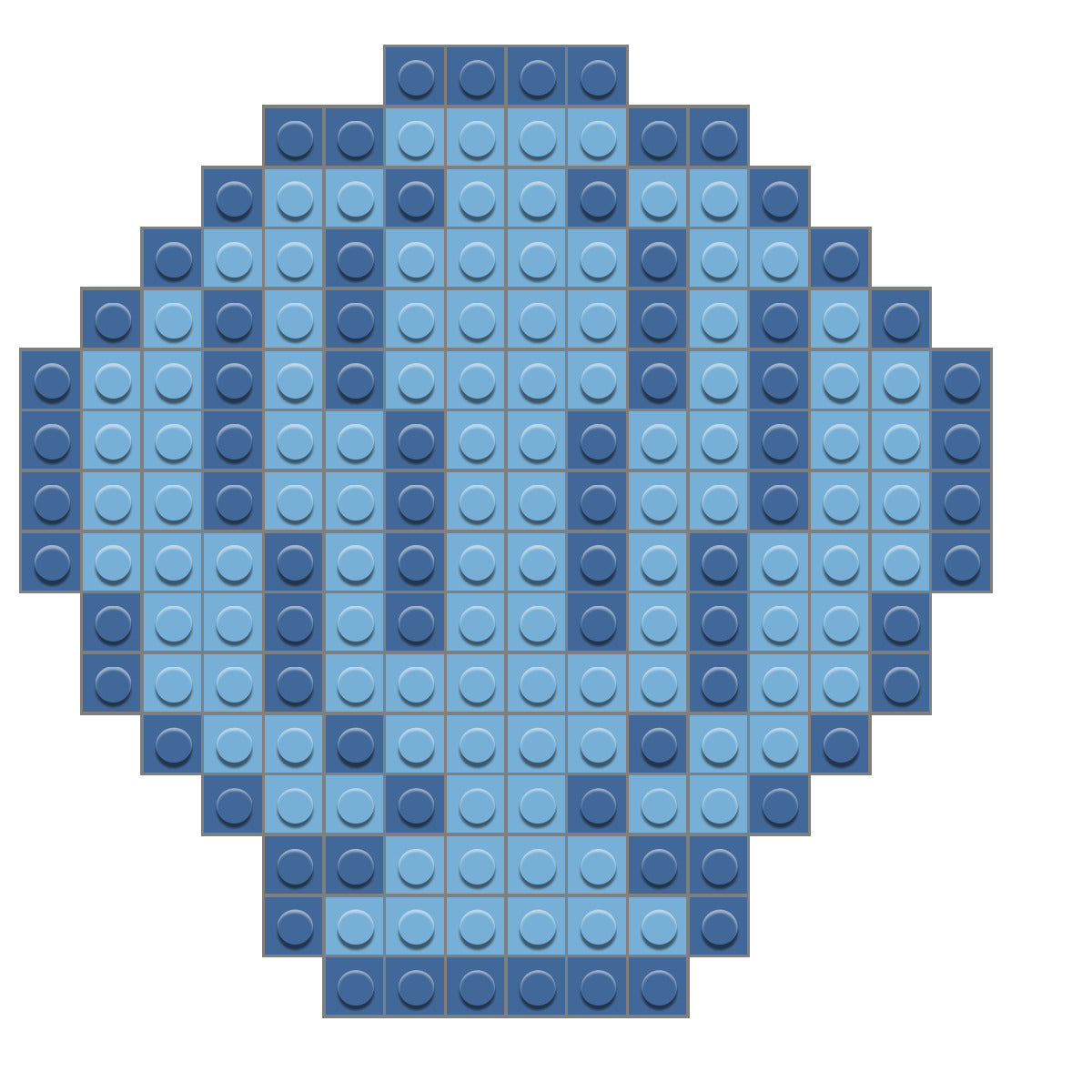 seashell pixel art grid Seashell kawaii redbubble - Pixel Art Grid