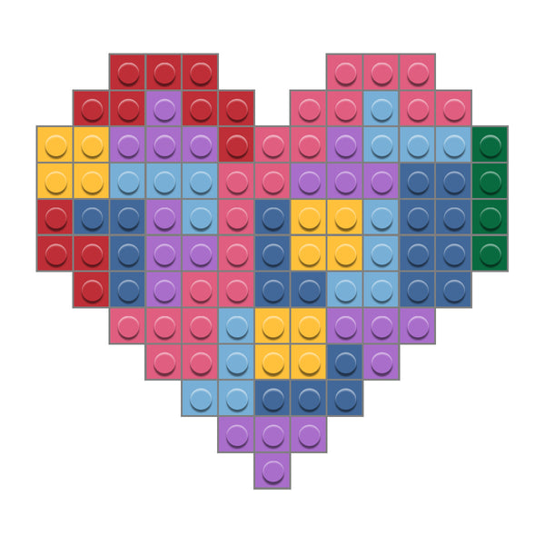 Small Tetris Heart – BRIK