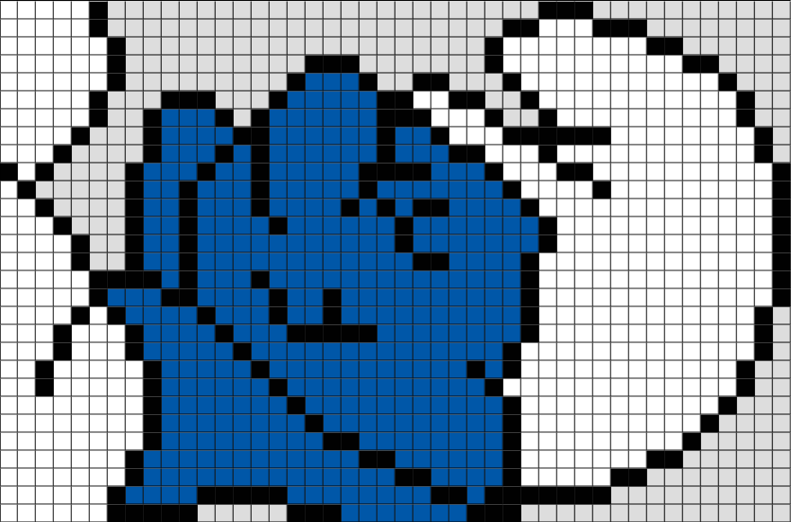 Smurf Pixel Art – BRIK