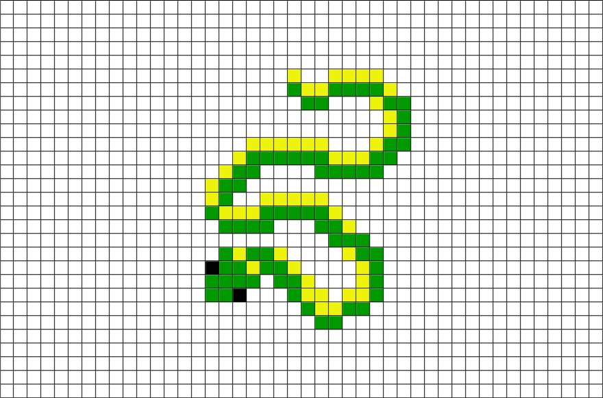 Snake Pixel Art Animation 2d Sprites Pixel Art Pixel Animation Images