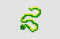 Snake Pixel Art – BRIK